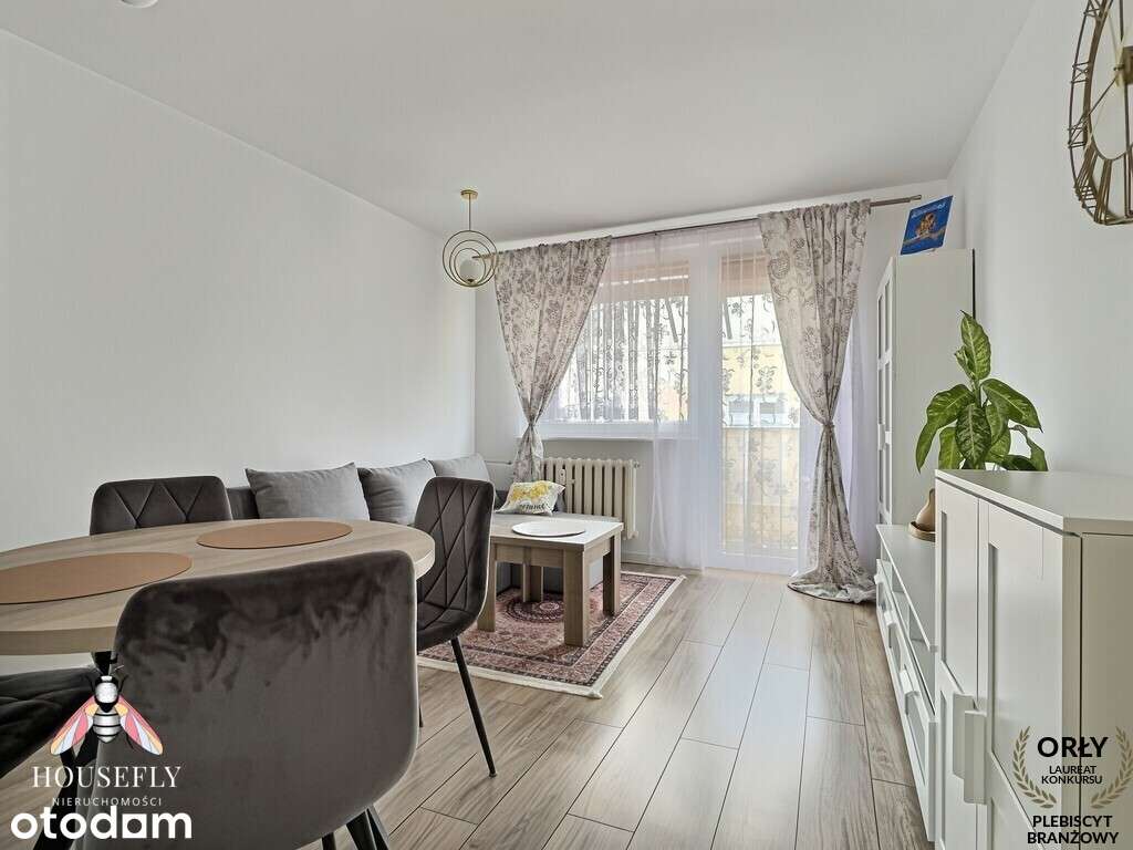 3 pokoje po remoncie / balkon / pełne wyposażenie