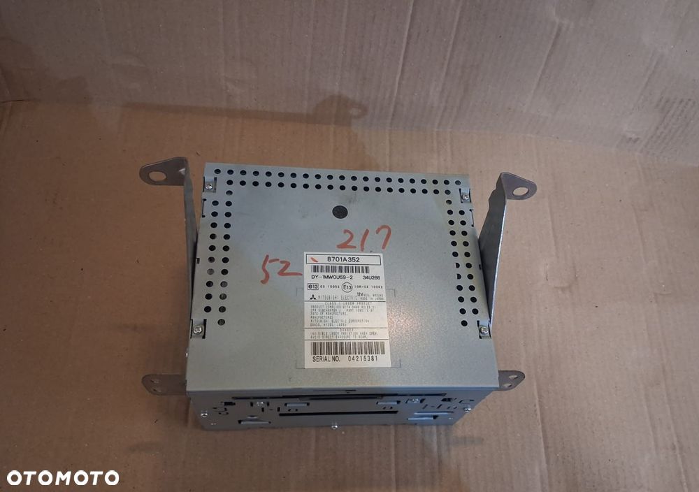 Radioodtwarzacz MITSUBISHI ASX  8701A352  OE - 1