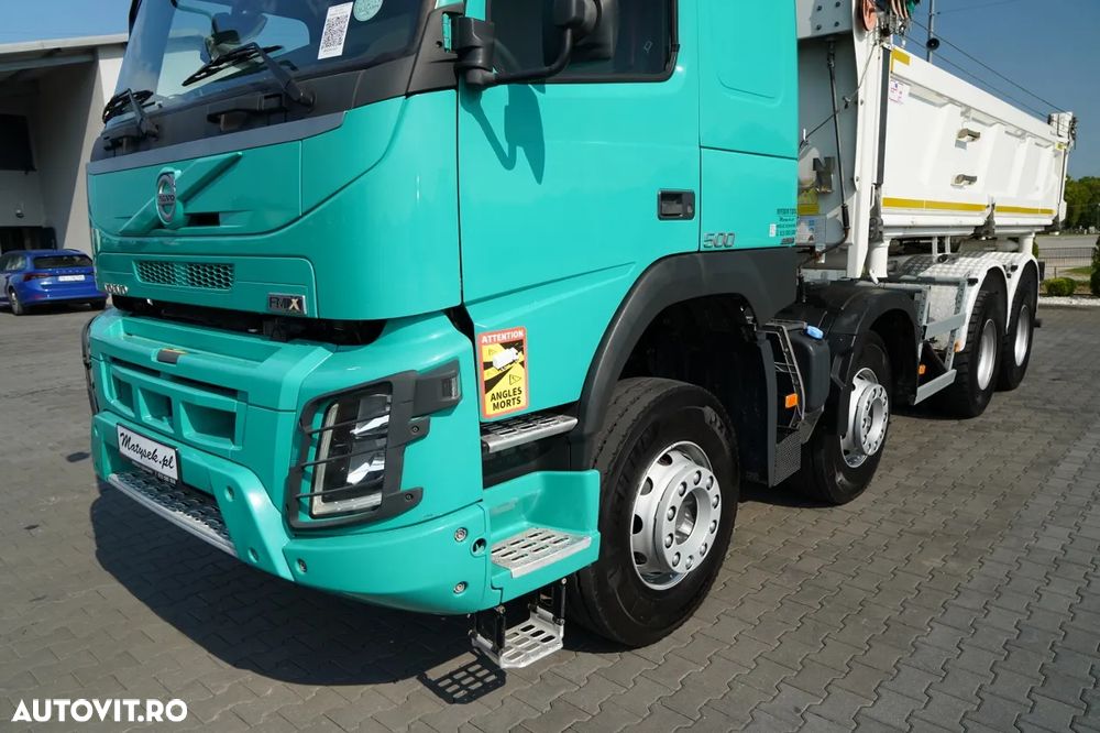 Volvo FMX 500 / 8x4 / HYDROBURTA / BORDMATIC / 2016 / EURO 6 / DUPA CONTRACTUL DE SERVICE - 14