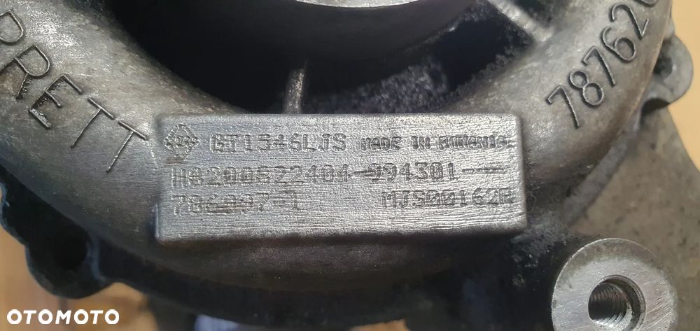 Turbina turbosprężarka turbo Opel Movano B Master III 2.3 CDTI DCI RWD H8200822404 - 9