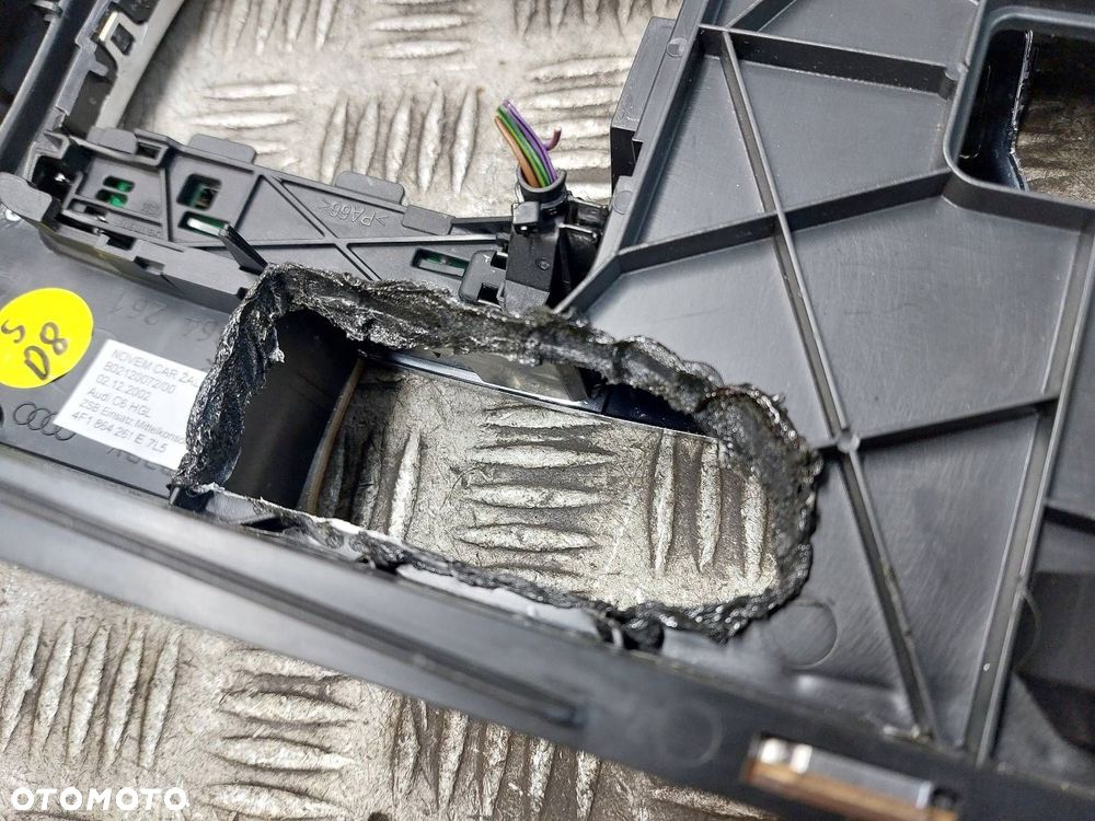 RAMKA KONSOLI ŚRODKOWA  AUDI A6 C6 4F1862533A 4F1864261E 4F1857951A - 7