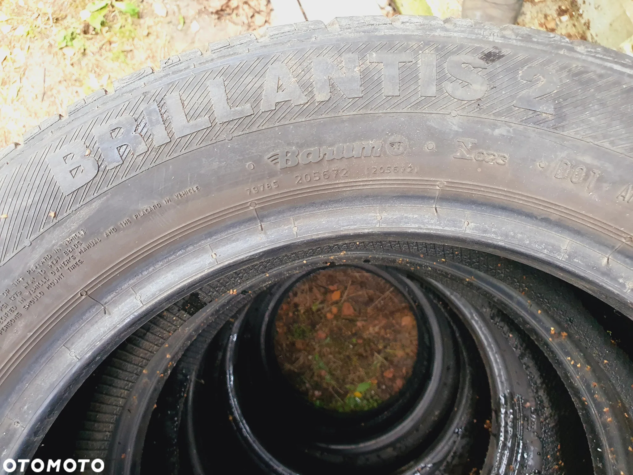 BARUM 185/60R15 84H BRILLANTIS 2 (2szt.) (2x5,5) (DOT: 2x4612) L161 - 5