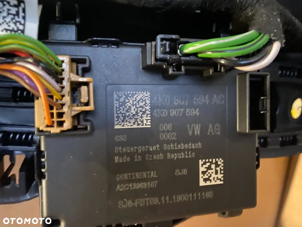 Audi Q3 83A Szyberdach panorama kompletny roleta sterownik 83A877041 32km - 12