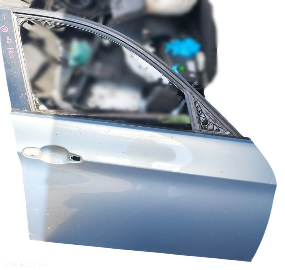 BMW 3 E91 08r DRZWI PRAWY PRZÓD PRAWE PRZEDNIE GOŁE A34/7 - 1