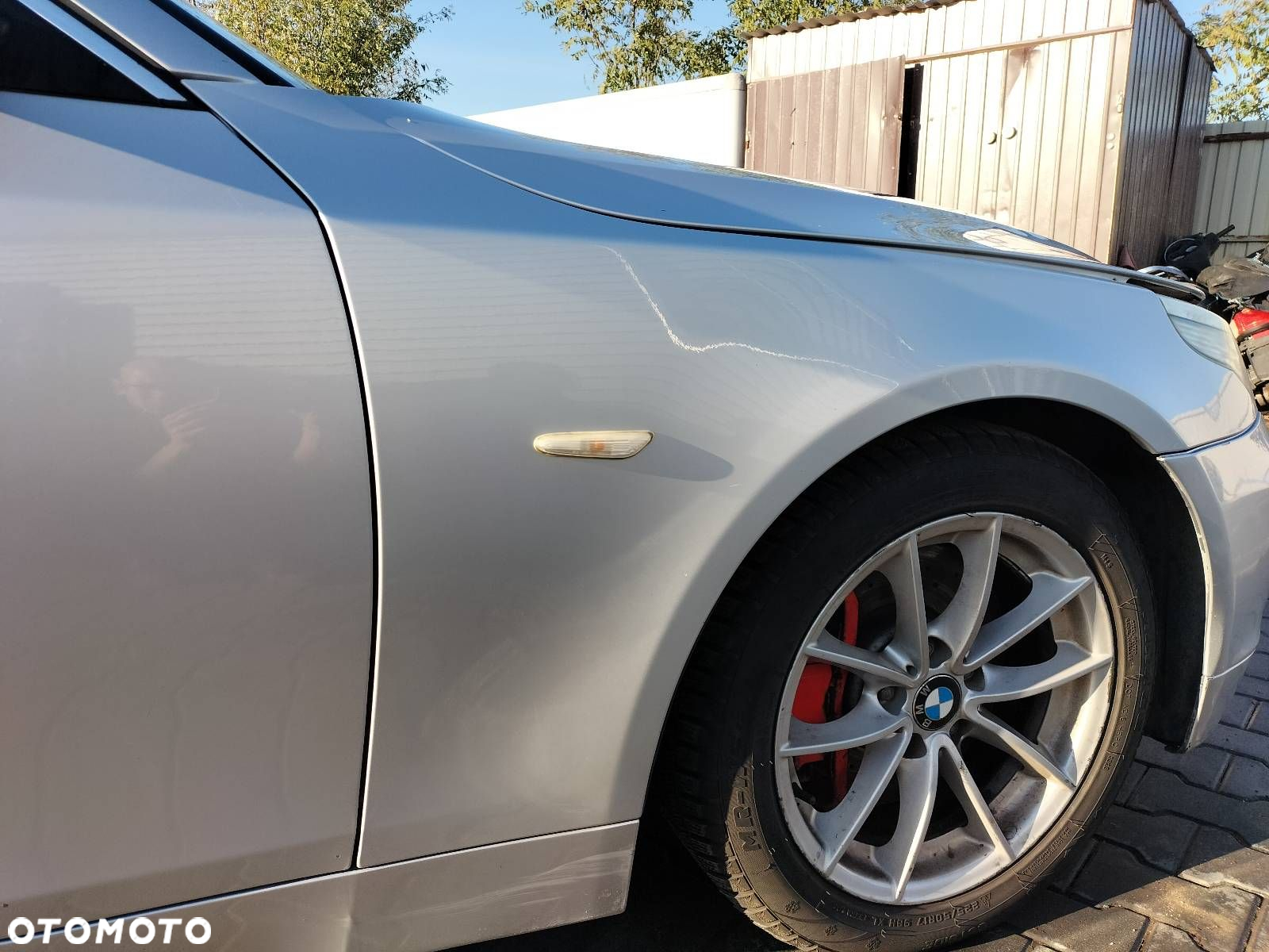 KOMPLETNY PRZÓD MASKA ZDERZAK BŁOTNIKI LAMPY BIXENON BMW E60 E61 354/7 - 11