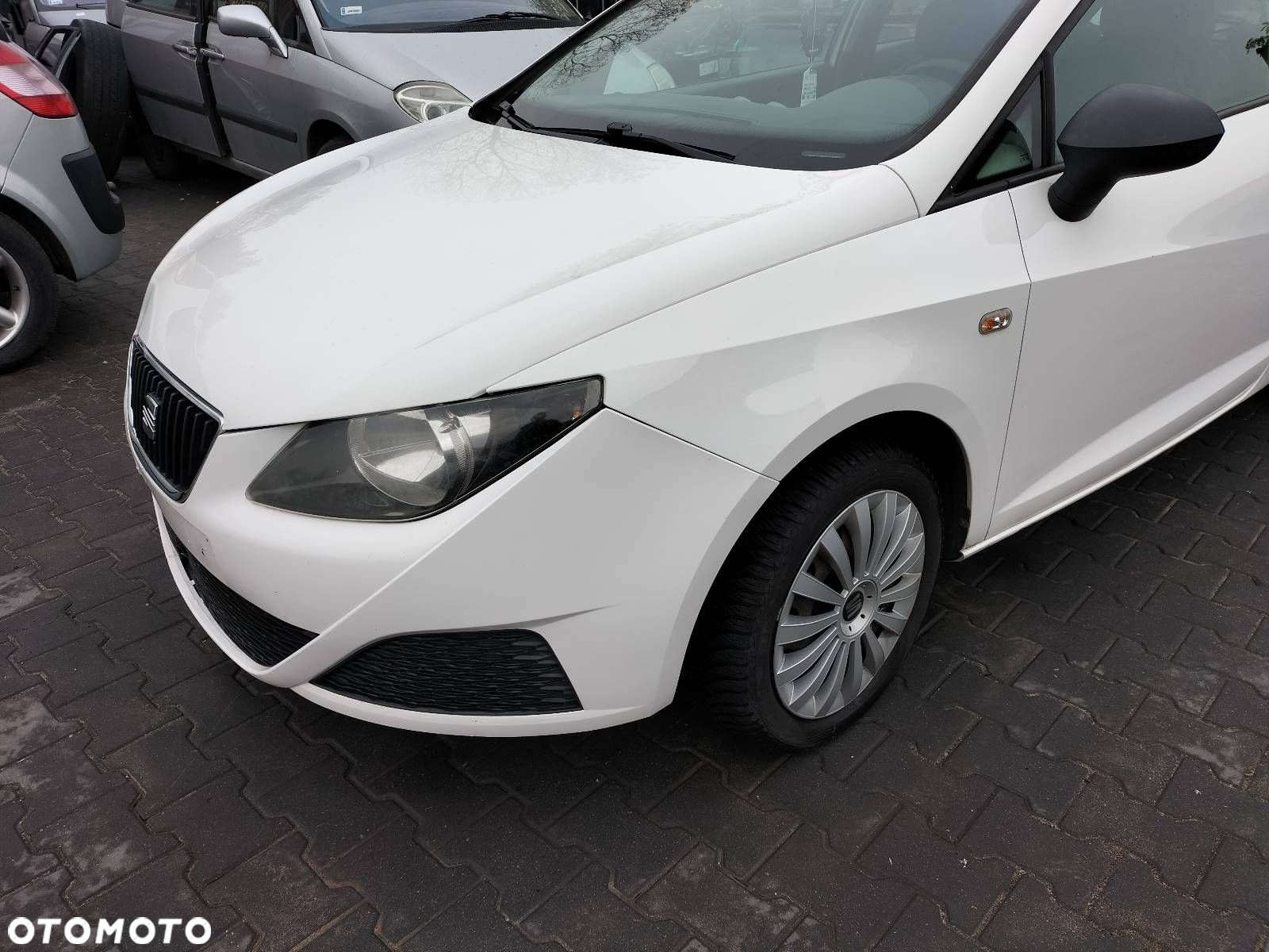 KOMPLETNY PRZÓD MASKA ZDERZAK BŁOTNIKI LAMPY SEAT IBIZA IV LB9A - 2