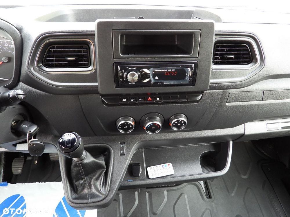 Renault MASTER PLANDEKA 10 PALET WEBASTO TEMPOMAT LEDY PNEUMATYKA KLIMATYZACJA  165KM - 33