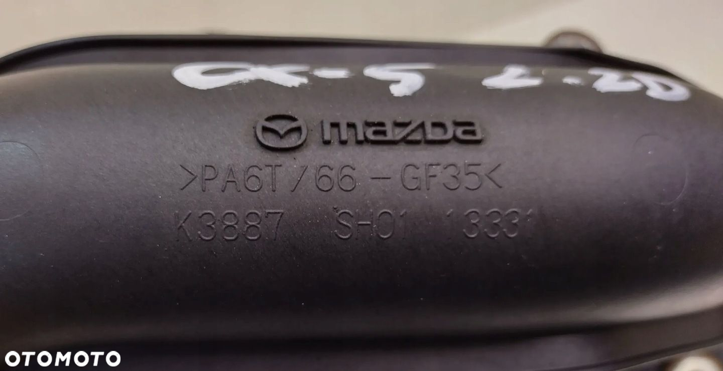 MAZDA CX-5 1 I 12-17 2.2 SKYACTIV-D RURA WĄŻ INTERCOOLERA SH01-13331 - 5