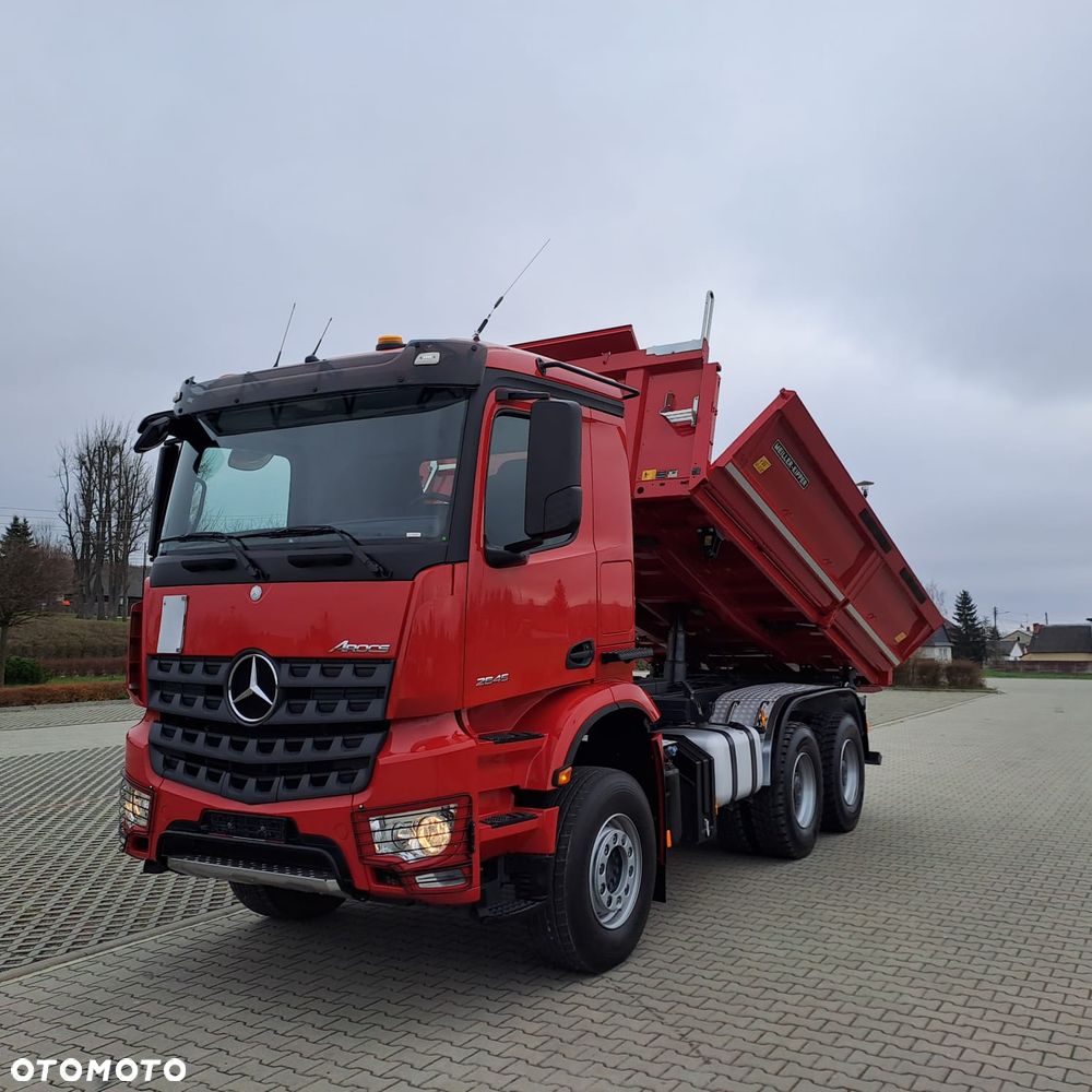 Mercedes-Benz Arocs 2645 / Wywrotka / Meiller - Kipper +Bordmatic / 6x4 z Niemiec / Nowe opony 100% - 7