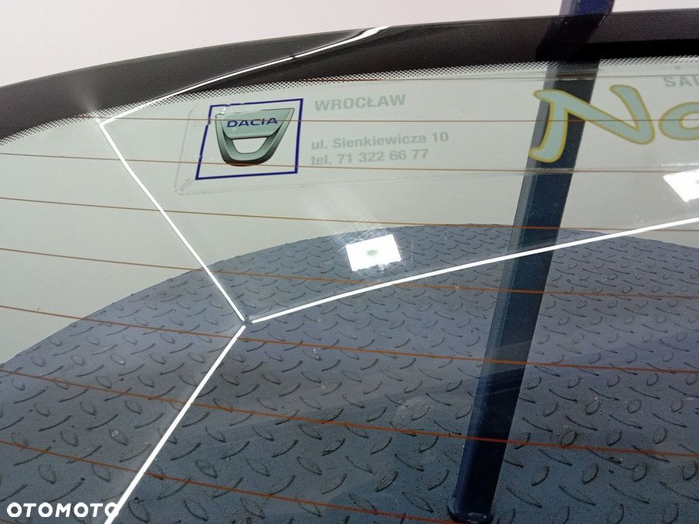 RENAULT CLIO III 3D HB SZYBA KLAPY TYŁ TYLNEJ - 3