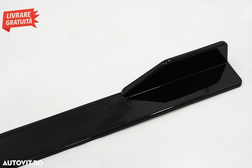 Extensii Praguri Laterale Toyota Corolla XII (2019-) Negru Lucios- livrare gratuita - 9