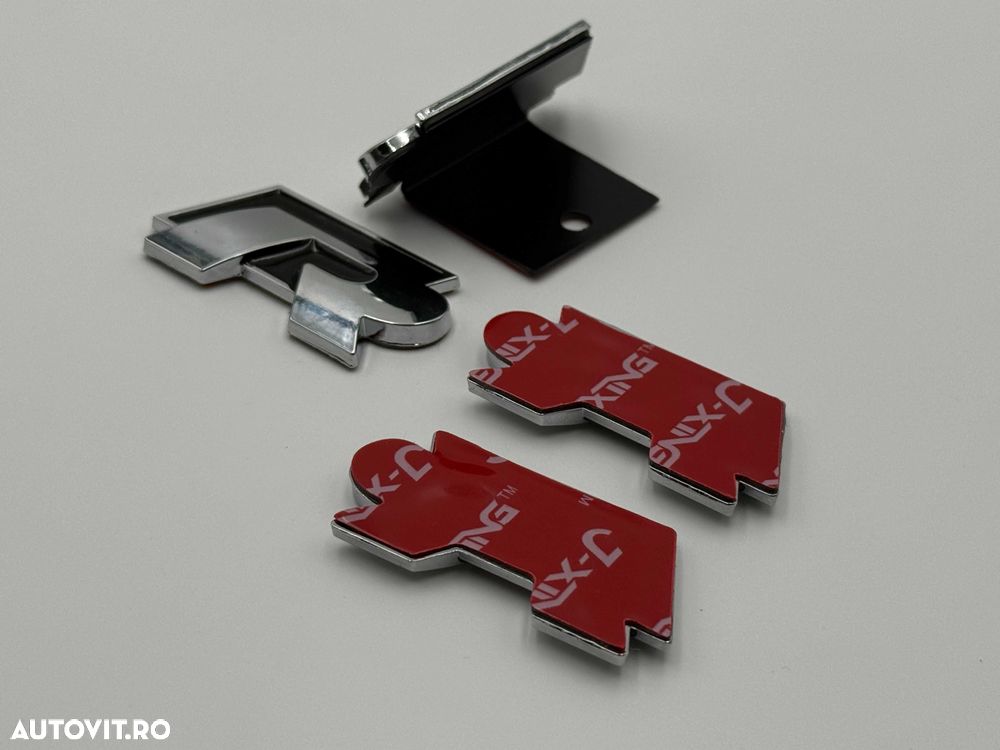 Set Embleme VW R negru - 4