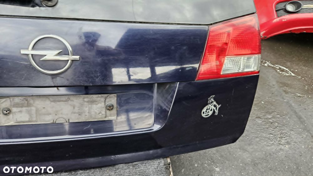 Opel Vectra C Kombi Klapa bagażnika kod lakieru Z21A - 4