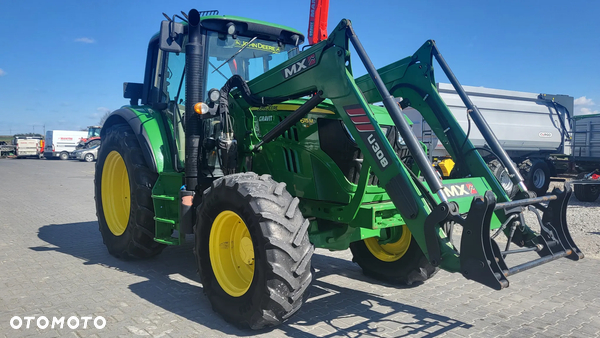 John Deere JD 6115M + ładowacz MX, 2015, 4-cyl, 115 KM, od I-szego właściciela