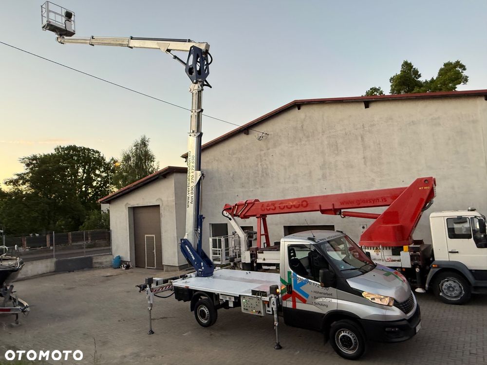 Iveco Podnośnik Koszowy Zwyżka 25 Metrów 12 w Bok! Multitel MX250 UDT!! 14tys Km 1200Mth! Jak Wumag Ruthamnn Gsr - 1