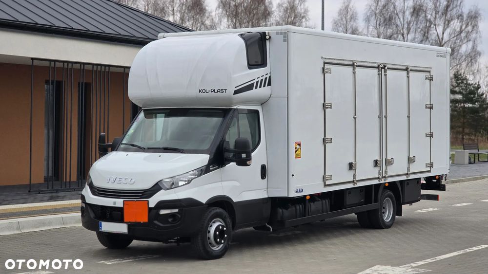 Iveco IVECO DAILY 72C18 3.0 180KM DMC 7200 ❗❗ KONTENER 15 PALET / OTWIERANY BOK / ZABUDOWA SAXAS / WINDA DHOLLANDIA 1000KG / NOWY TACHOGRAF / HI-MATIC / ZAWIESZENIE PNEUMATYCZNE AIR-PRO / RADAR  / ADR / SERWIS ASO / KABINA SYPIALNIA / ROZSTAW OSI 5.10 / ŁADOWNOŚĆ 3200KG / LAWETA / CHŁODNIA / RAMA❗❗ JAK NOWY❗❗ - 11