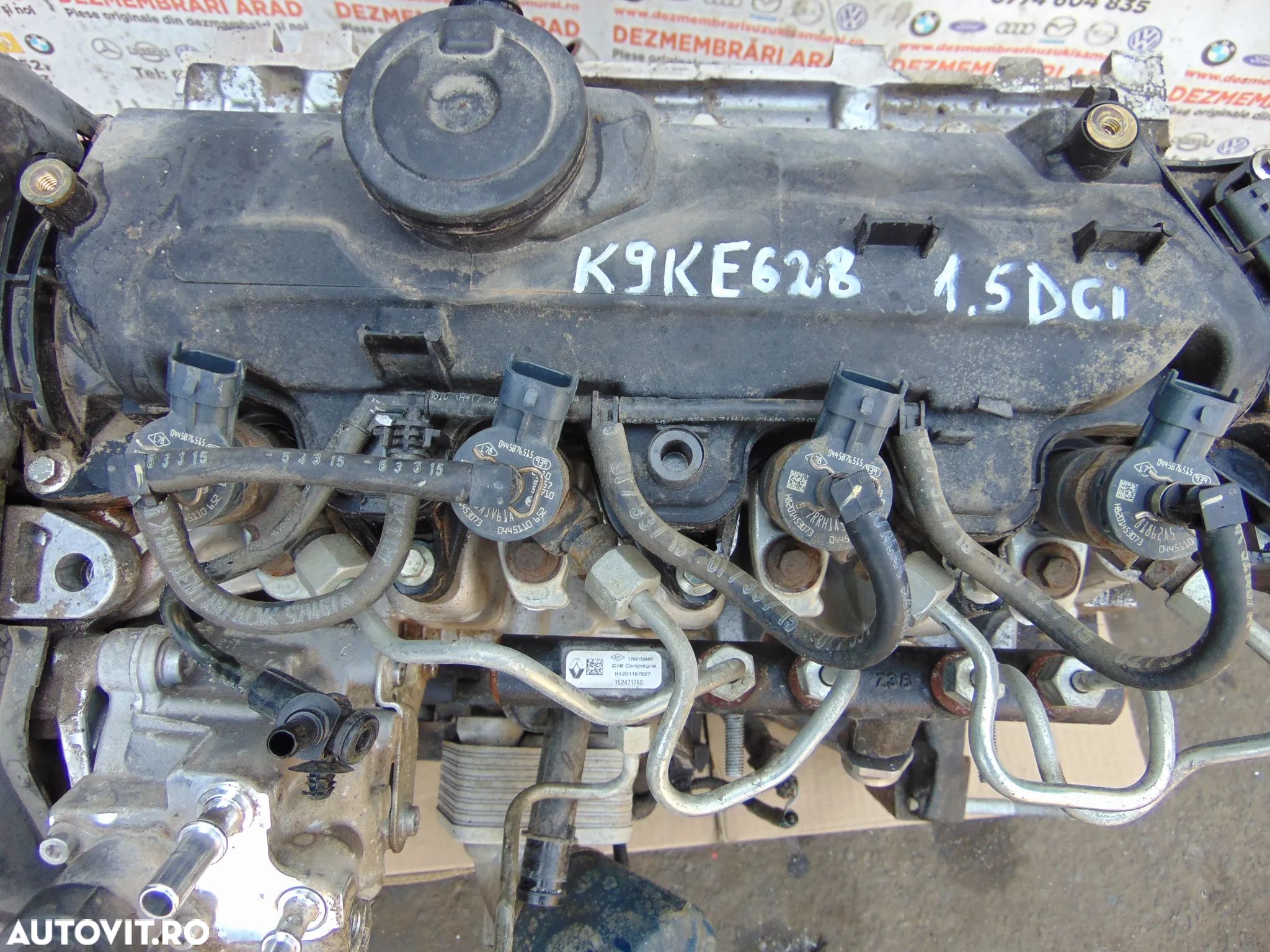 Injectoare renault 1.5 euro 6 Clio 4 Captur Kangoo Dacia logan Sandero lodgy dokker duster Megane 4 - 1