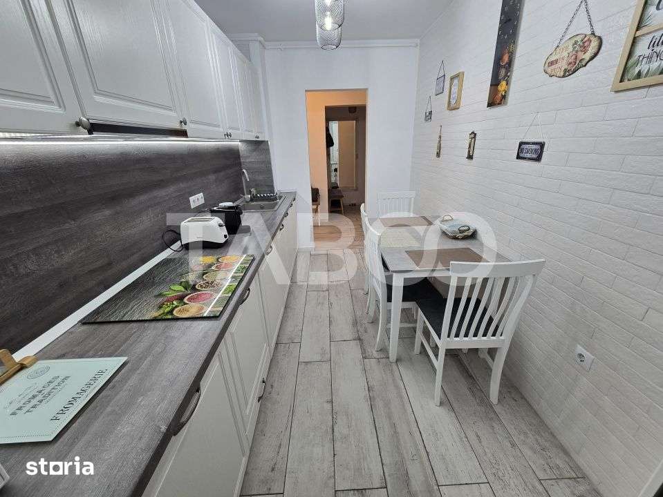 Apartament 2 camere de inchiriat mobilat modern pivnita Dioda Sibiu — fotografia 1