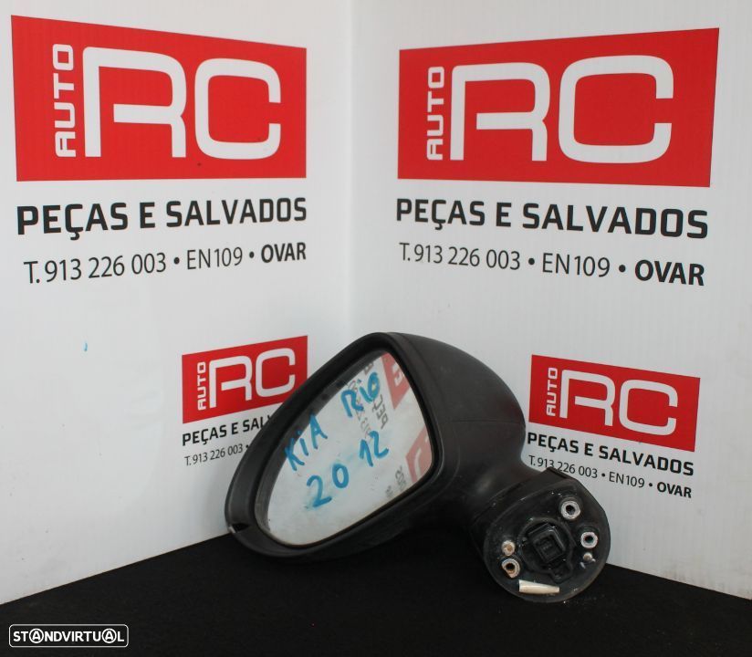 Espelho Retrovisor do Lado Esquerdo Kia Rio de 2012 - 1