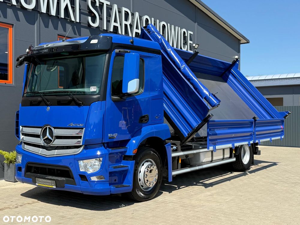 Mercedes-Benz Antos Actros Arocs 1843 // Wywrotka 3 - stronna // Klimatyzacja // Hak do przyczepy // Plandeka osłaniająca ładunek // Blokada mostu // Euro 6 - 5