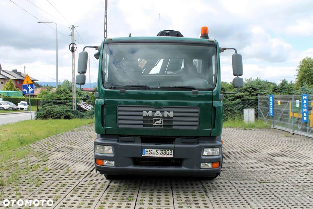 MAN TGM  18.280 żuraw hiab 122 skrzynia  7.2M - 3