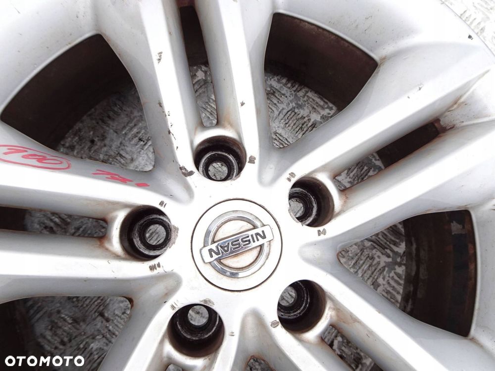alufelgi kpl. nissan qashqai j10 17" 5x114.3 et 40 - 4