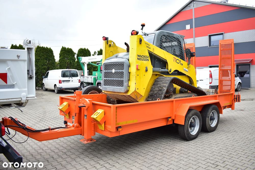 Blomenröhr Przyczepa do przewozu maszyn budowlanych / Najazdy/ DMC : 6900 KG/ Sprowadzona z Niemiec ! - 13