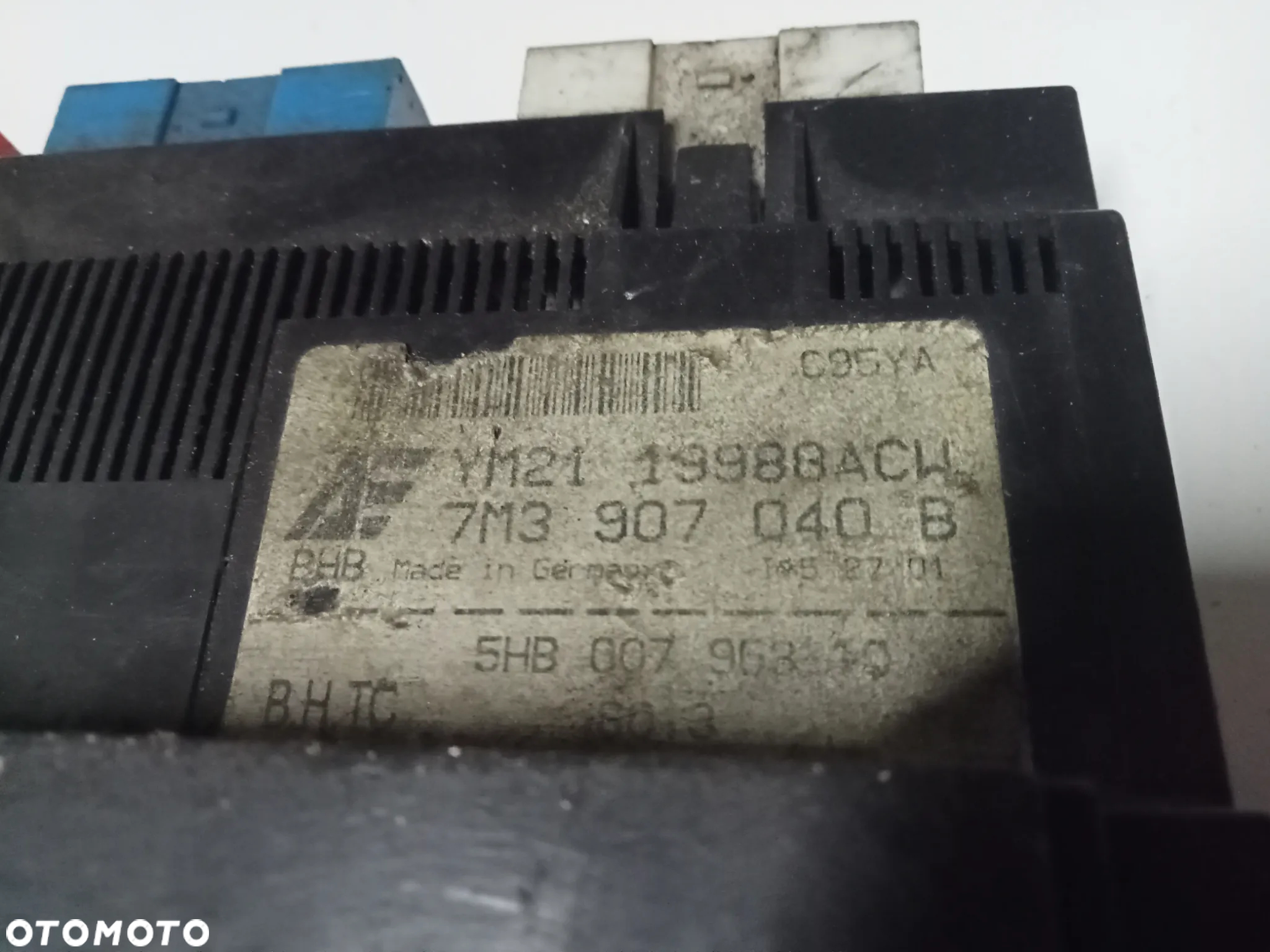 panel klimatyzacji sharan mk 1 7m3907040b - 3
