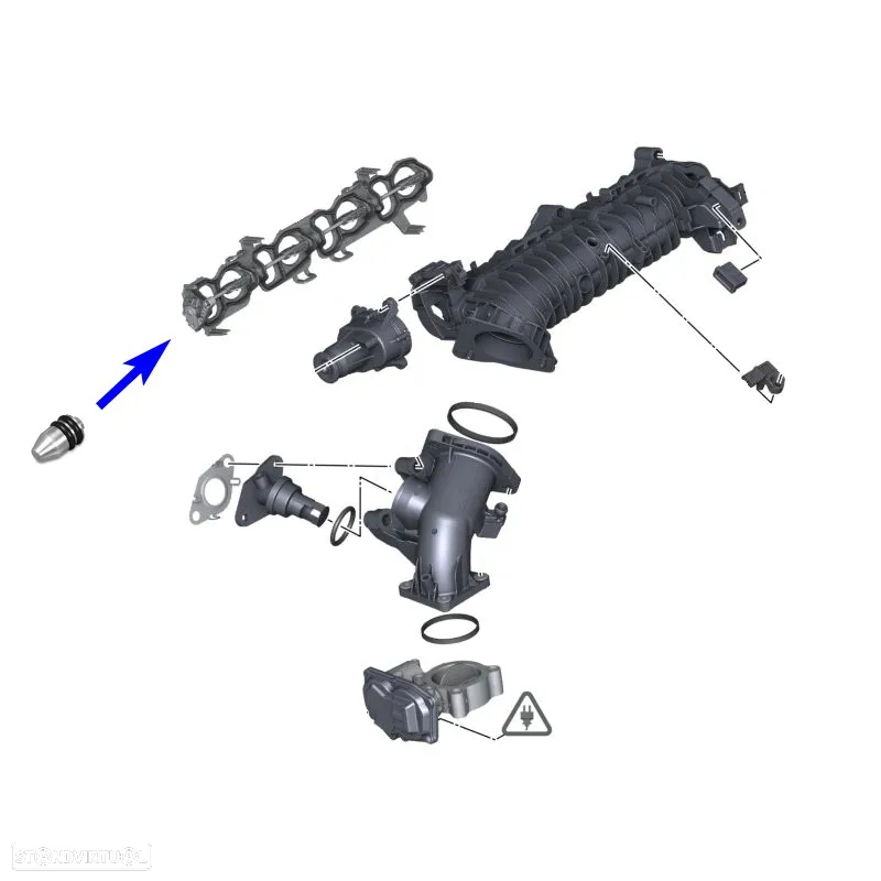 Remoção Anulação Borboletas BMW - Motores 2.0 Diesel N47N N47S1 - 2