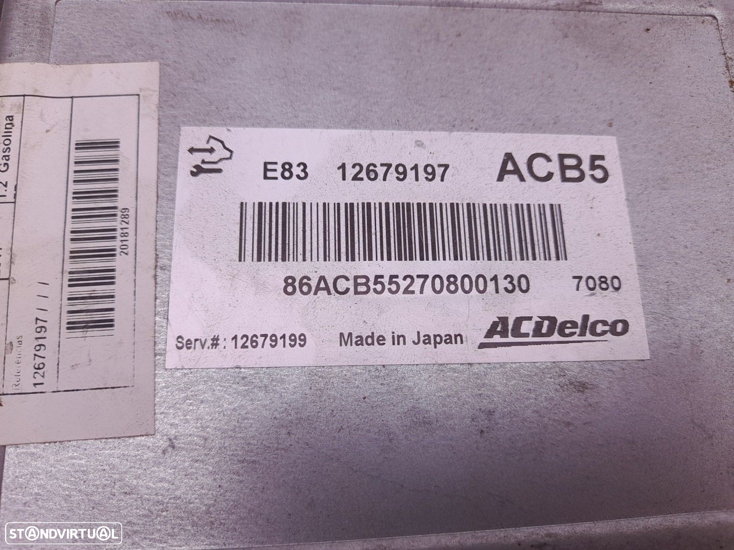 Centralina motor / ECU OPEL Corsa E - 3