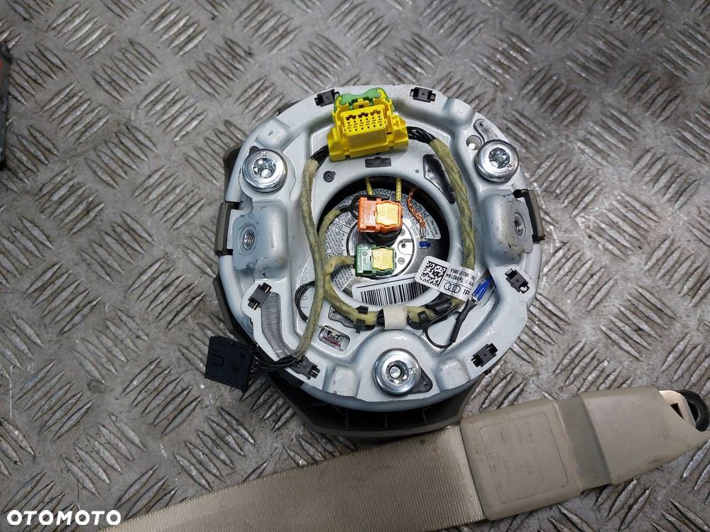 ZESTAW AIRBAG POSTRZAŁOWY KOKPIT AUDI A4 B8 8K1857041A 8T0880204G - 6