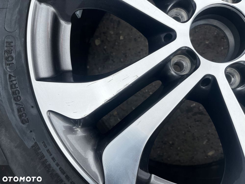 oryginalne koła felgi komplet aluminiowe mercedes 17" w253 a253 - 5