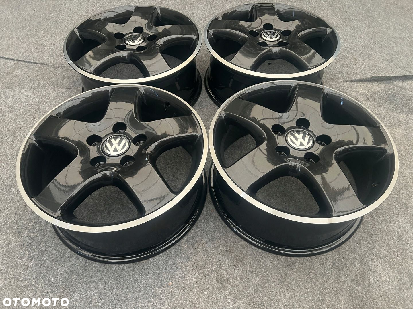 FELGI ALU VW VOLKSWAGEN 7H0 T5 T6 17 5X120 ET55 ORYGINALNE IDEALNE - 4