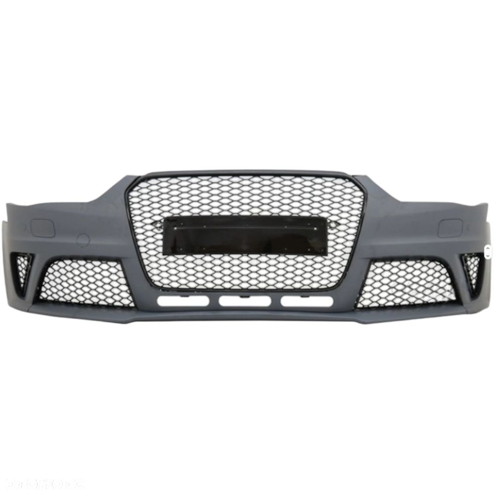 AUDI A4 B8 LIFT 2011-2015 ZDERZAK PRZEDNI KOMPLETNY RS LOOK PRZOD - 3