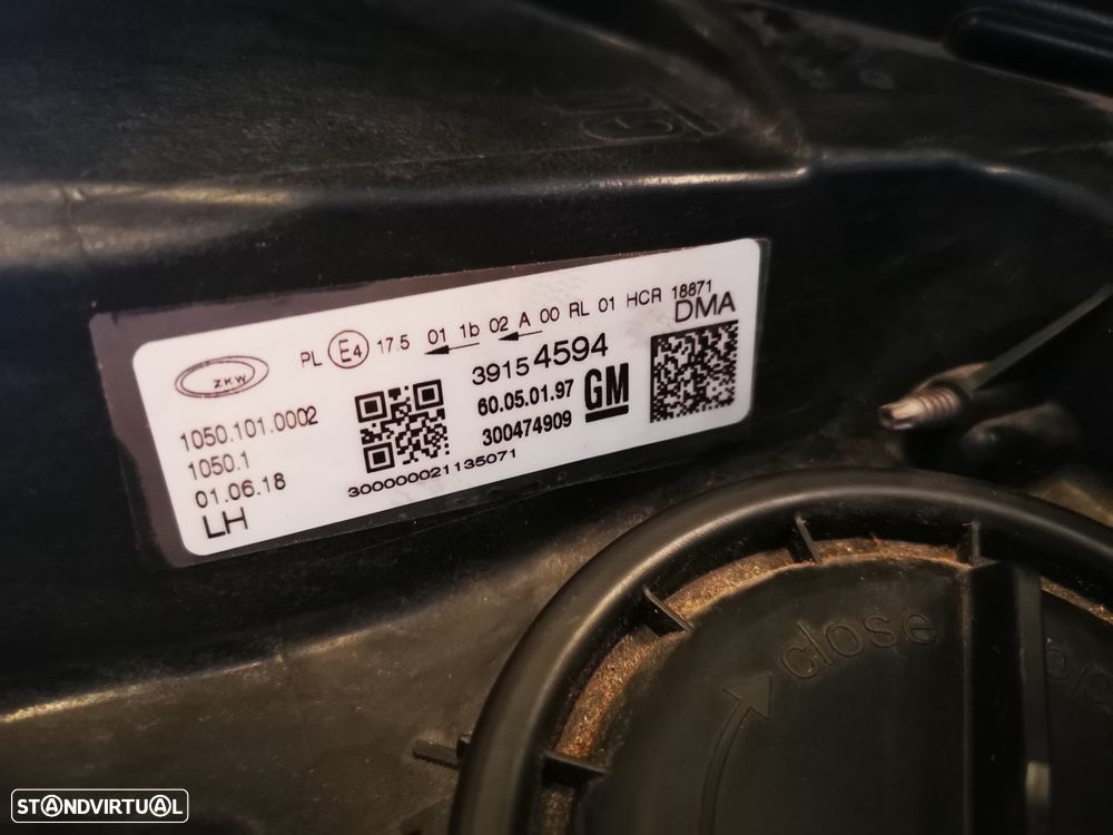 OPEL INSIGNIA B FAROL ESQUERDO - FF495 - 6