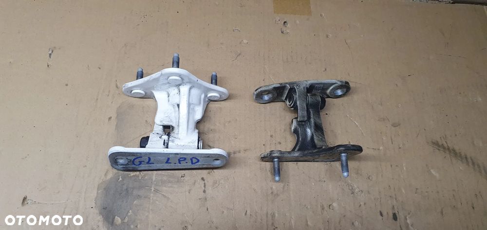 Zawias zawiasy drzwi lewy przód para Mercedes GL X166 W166 - 2