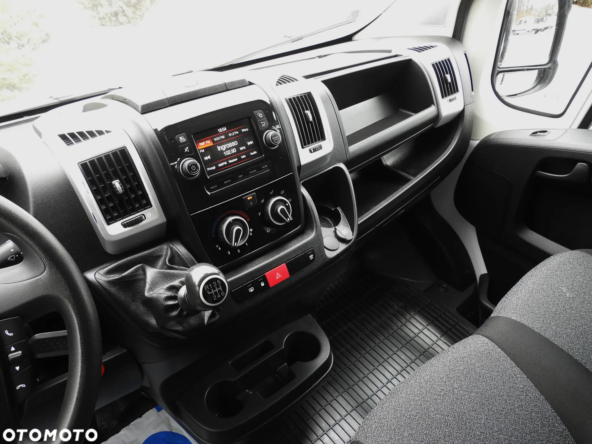 Fiat DUCATO PLANDEKA 10 PALET KLIMATYZACJA PNEUMATYKA 160KM [ T63576 ] - 31