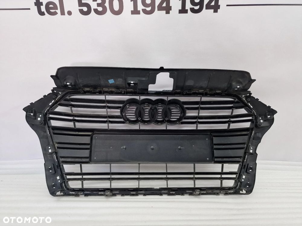 AUDI A3 8V 8V3 LIFT 15-  ATRAPA / GRILL PRZEDNI PRZÓD , NR 8V3853651AA , NR AUKCJI GR28 - 15