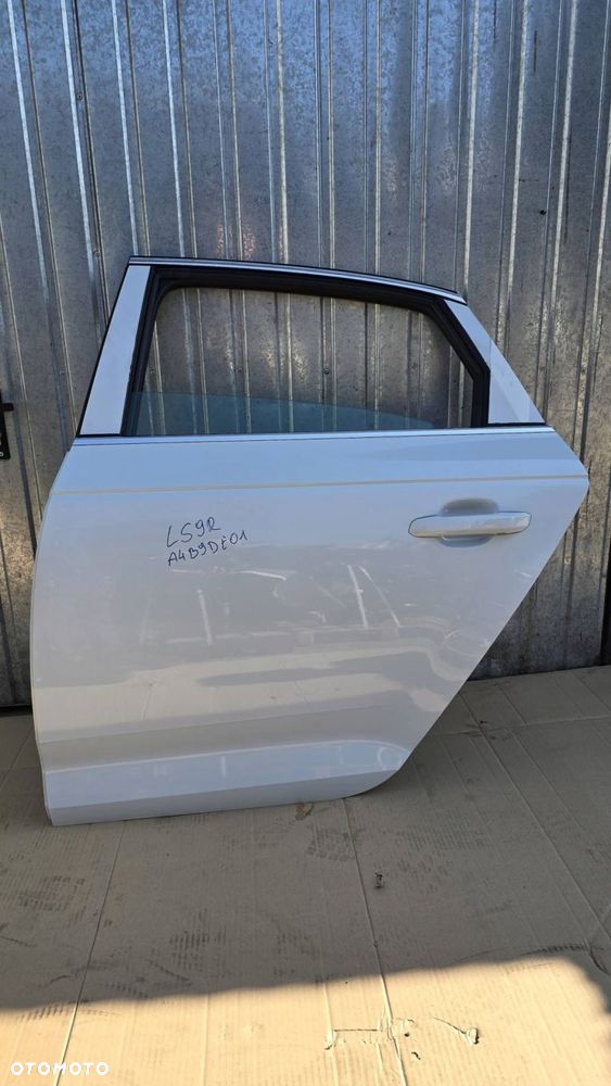 drzwi lewy tyl sedan audi a4 b9 8w ls9r kompletne - 1