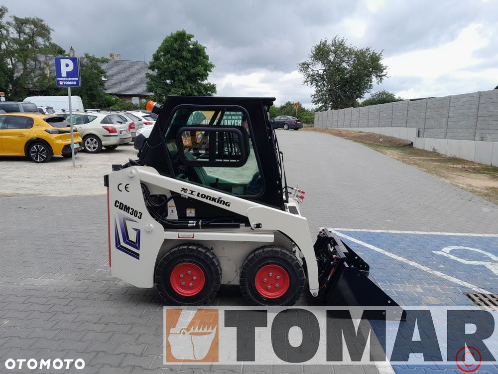 Lonking CDM303 klimatyzacja skid steer - 7