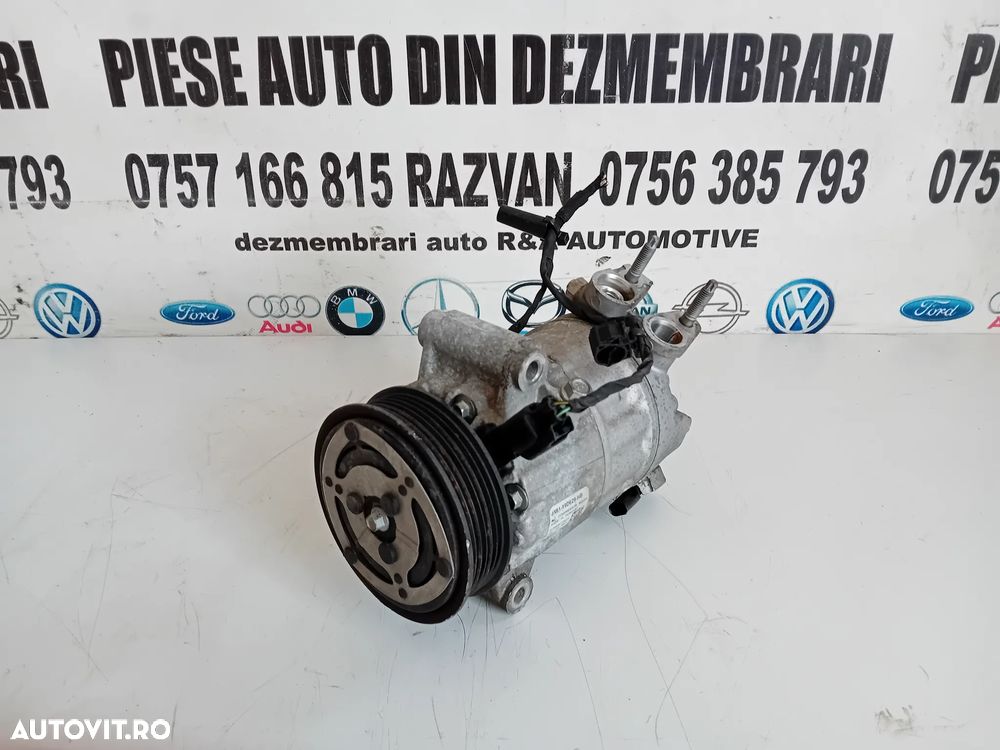 Compresor Clima AC Ford Focus 4 Puma Fiesta 1.0 Ecoboost Hybrid Cod JX61-19D629-HB An 2018+ Sub 10K - 3