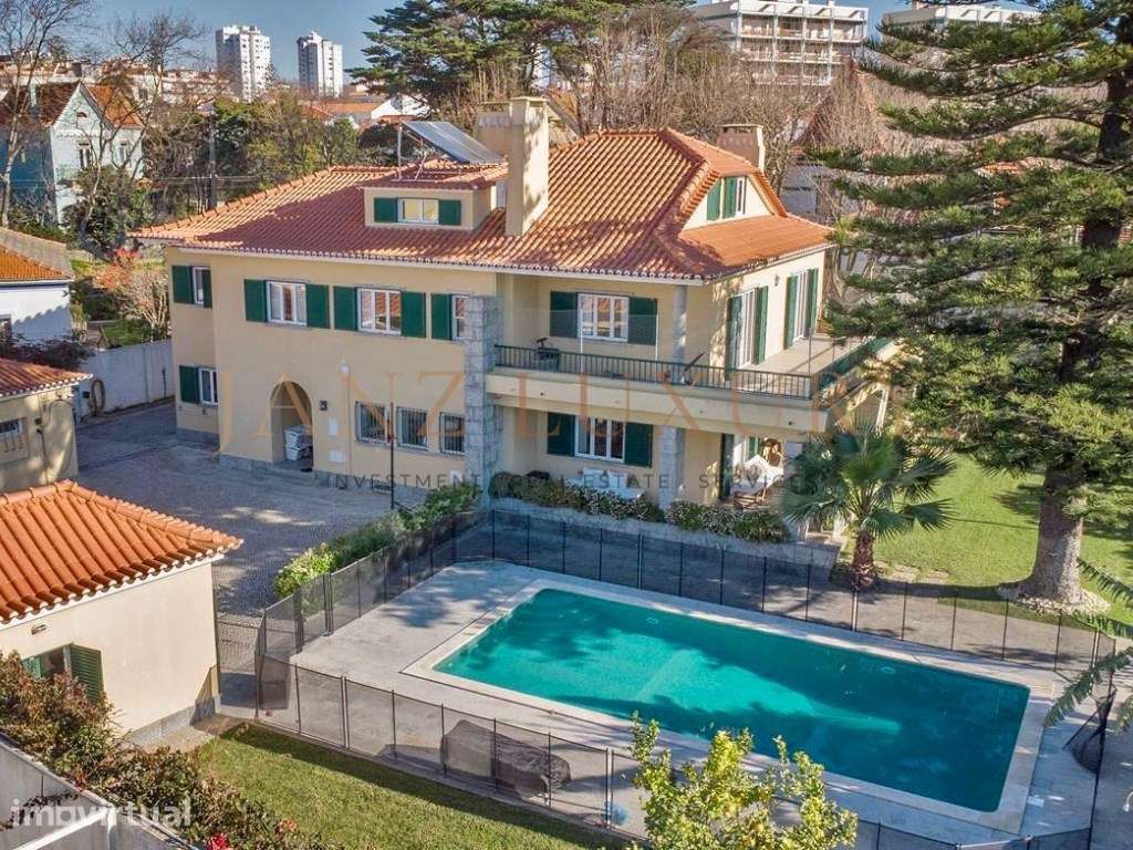 Arrendamento Premium: Moradia T7 Renovada com Piscina e anexo na Pa... - Grande imagem: 4/42