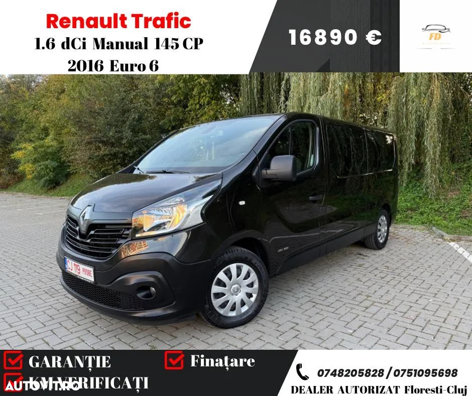 Renault Trafic Combi L2H1 1.6 dCi TT 145 7+1 Expression Plus - 1