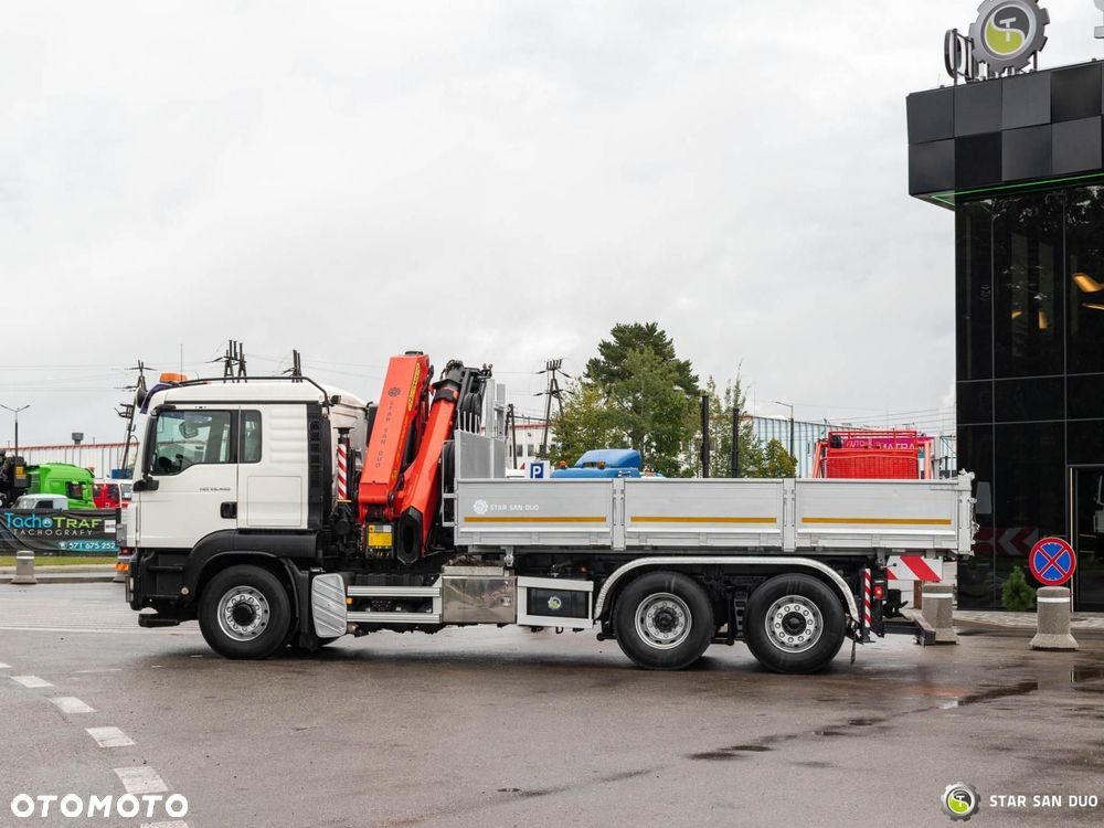 MAN TGS 26.400 6x4H Palfinger PK 34002 SH HDS Żuraw Wywrotka Kosz Obrotnica - 12