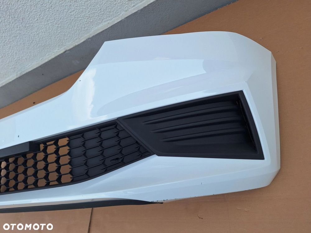 SKODA FABIA IV 21- 6VA KOLOR: LB9A CANDY WEISS ZDERZAK PRZÓD PRZEDNI+PŁYTA DOLNA+KRATKI 6VA807221 WYSYŁKA 24H - 2