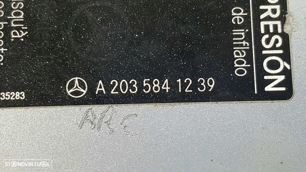 TAMPA DE COMBUSTÍVEL MERCEDES CLASE C (W203) SPORTCOUPE C 200 CDI (LA) (203.707) - 4
