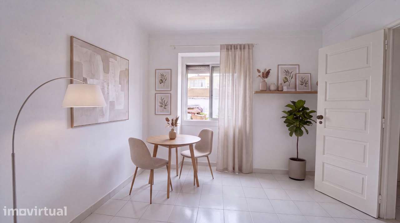 Apartamento T2 com Vista Rio em Cacilhas - Grande imagem: 2/19