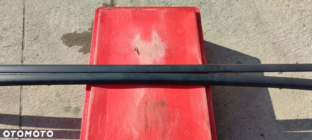 RELING DACHOWY CZARNY MAT KOMPLET AUDI A6 C6 1P9 - 2