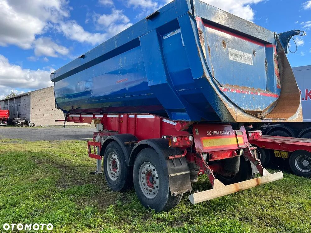 Schwarzmuller K-Serie Hardox 2 osie stalowa naczepa wywrotka - 8