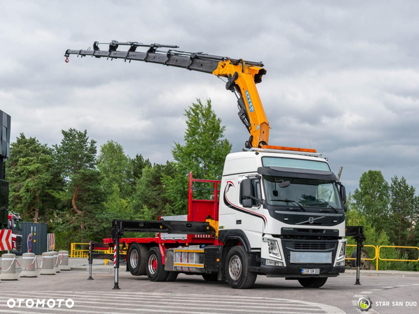 Volvo FM 450 6x2 EFFER 395/8S HDS Żuraw Wciągarka